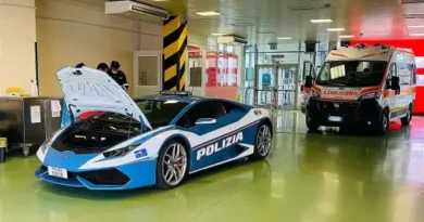 Италианският полицейски Huracán — над 358 000 км и все още в служба