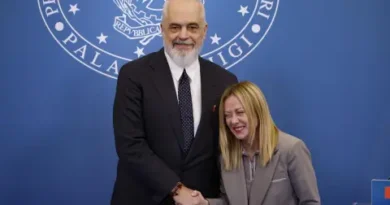 Еди Рама пристига в Рим за двустранна среща с Джорджа Мелони