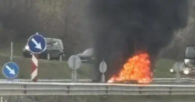 Пътен пожар край Владая предизвика километрично задръстване към Перник