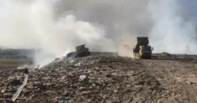 Овладян пожар край Стара Загора — няма данни за повишено замърсяване на въздуха